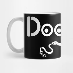 Minimalist Dog Face T-Shirt - Funny Dog Lover Gift Mug